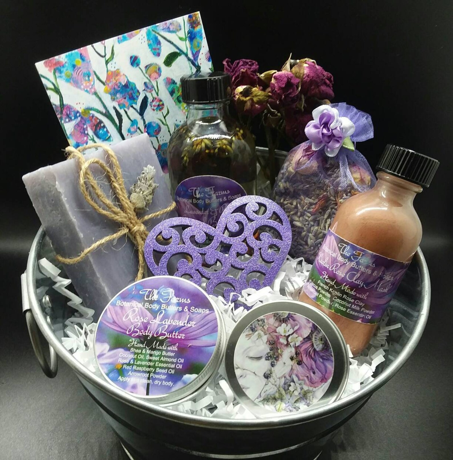 Women's Gift Basket Birthday Thank You Get Well Etsy