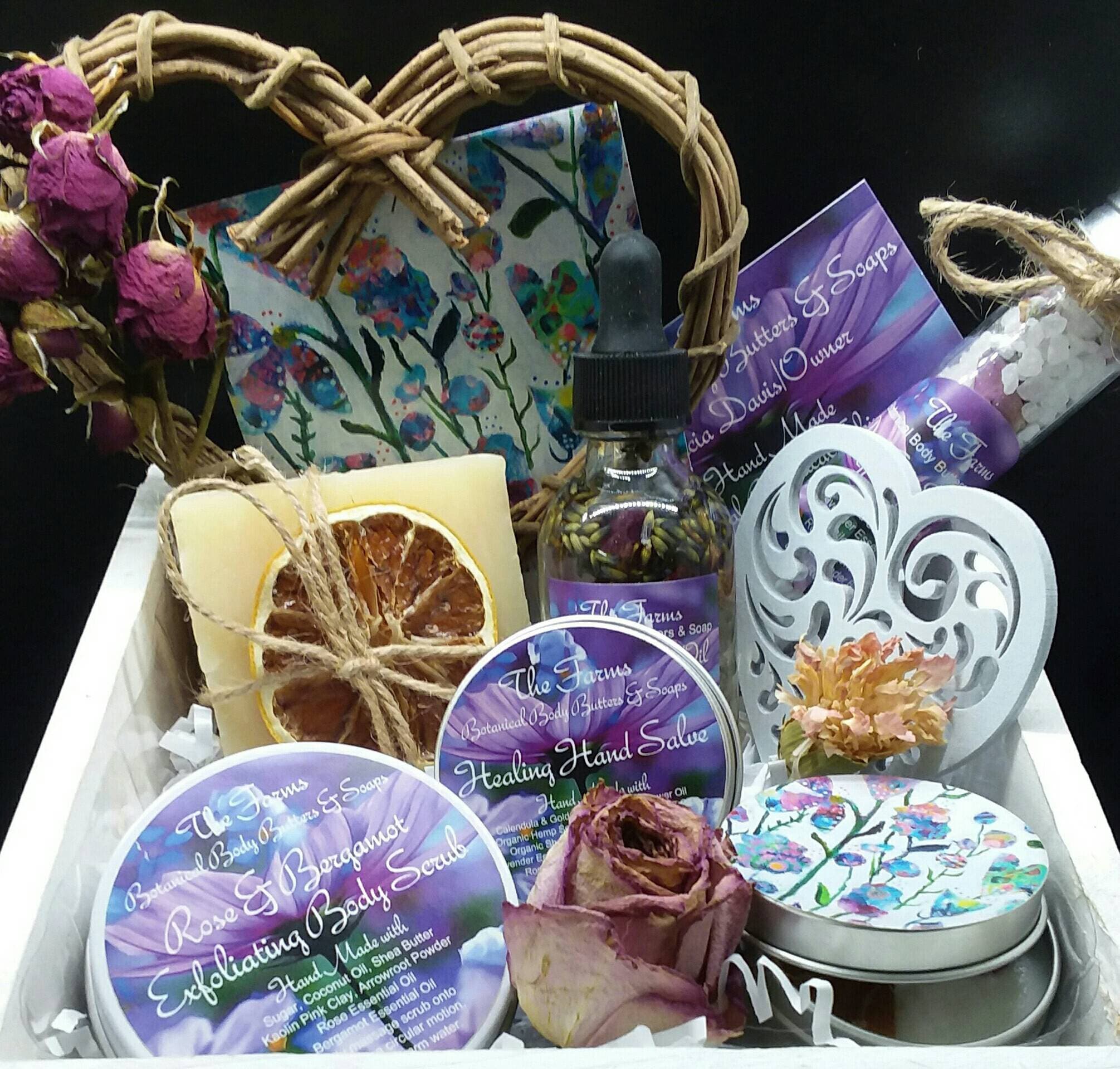 Women's Gift Basket Birthday Gift Basket Thank You Etsy