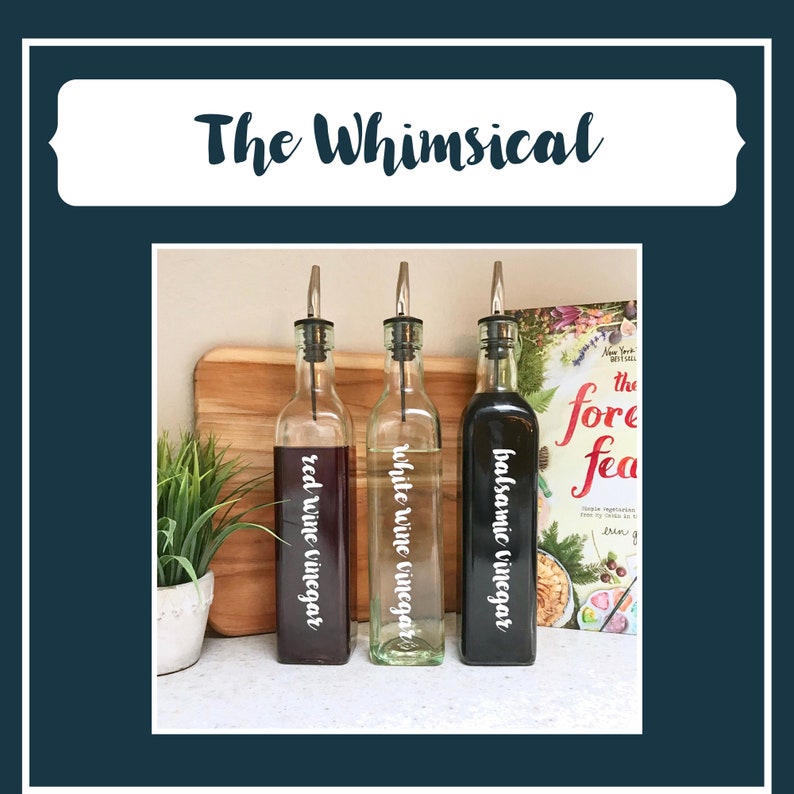 Food Storage Labels Modern Pantry Labels for Jars Canister Etsy