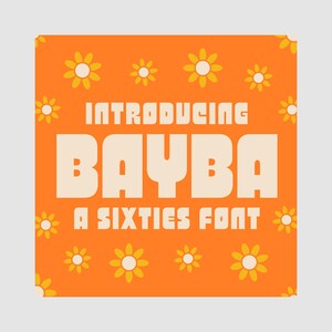 Bayba Display Font
