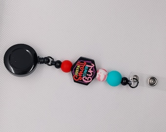 Small Town Girl Retractable Badge/ ID Holder