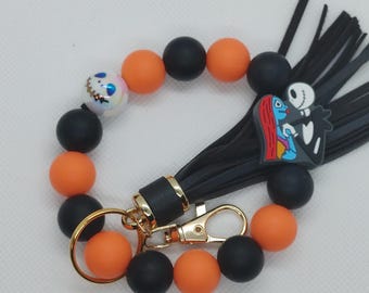 Nightmare Before Christmas Keychain Wristlet