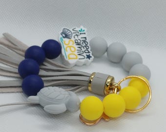 Vitamin Sea Silicone Keychain Wristlet