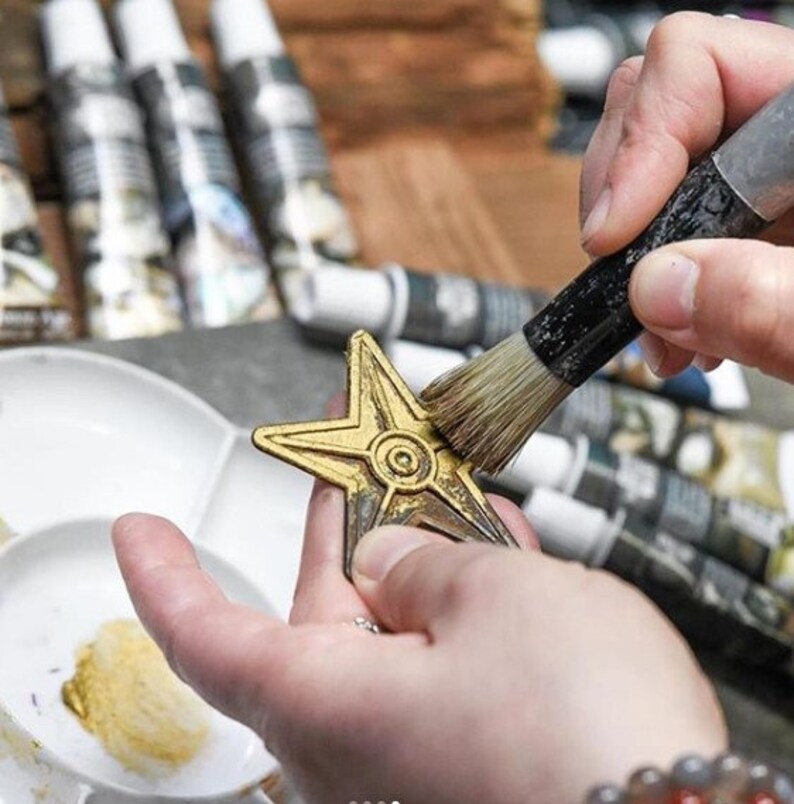 Aged Brass Wax by Finnabair Art Alchemy Antique Brilliance Wax Etsy