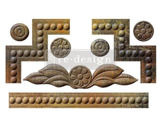 Prima Mould Redesign "Swedish Posy" - Vintage Art Decor silicon mold Food safe 670221