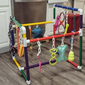 Color Multi Level Deluxe Puppy Playgyms