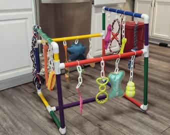 Color Multi Level Deluxe Puppy Playgyms