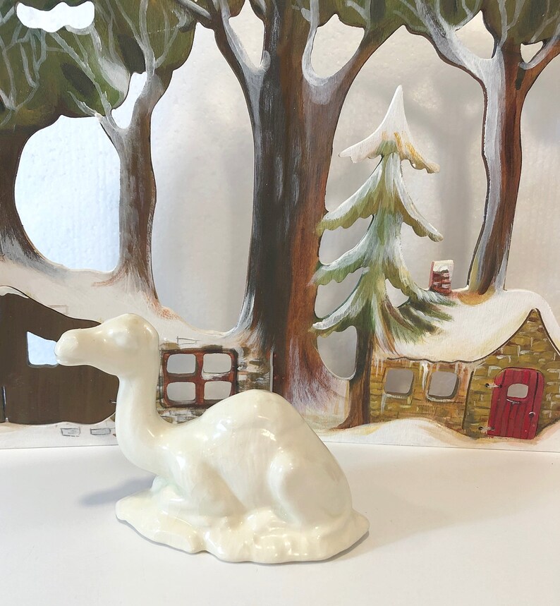 porcelain nativity camel