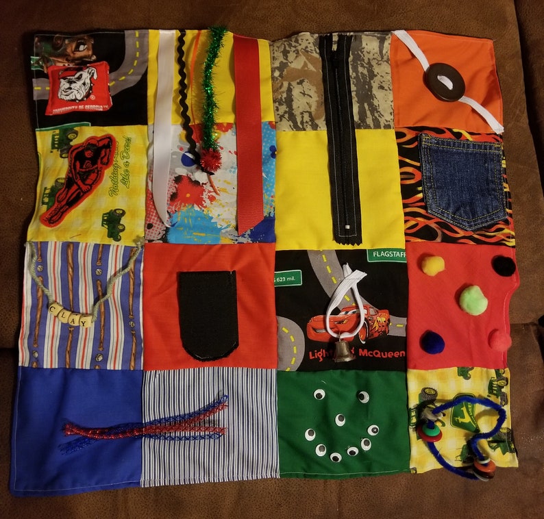 Fidget quilt/blanket Etsy