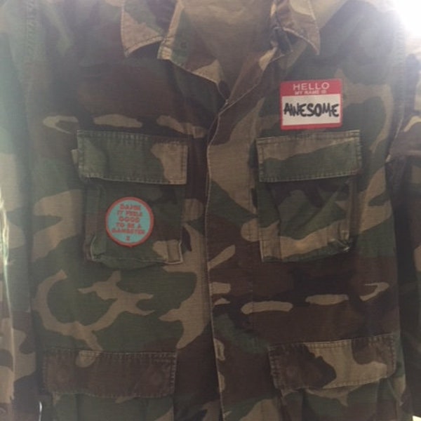 Custom Army Jacket Etsy