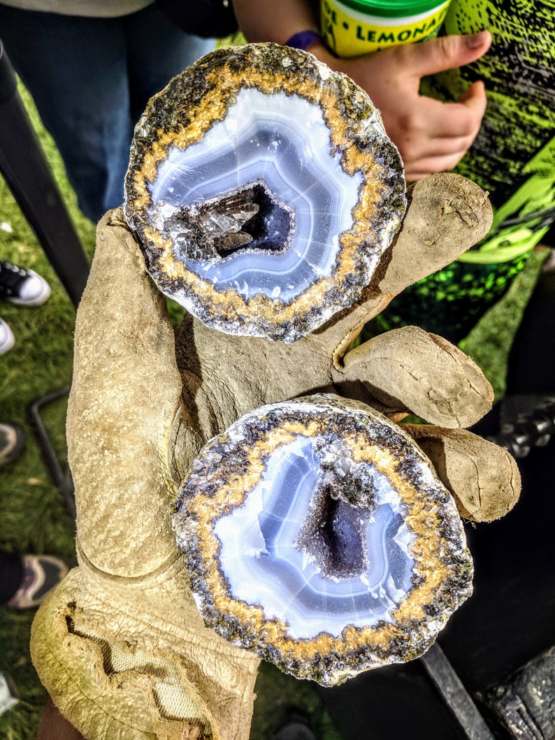 Whole Mexican geode break your own geodes GUARANTEED HOLLOW image 4
