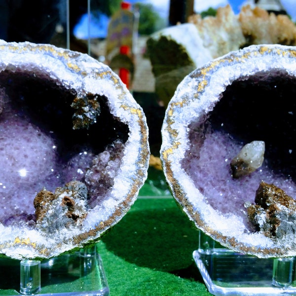 Whole Mexican geode (break your own geodes) GUARANTEED HOLLOW