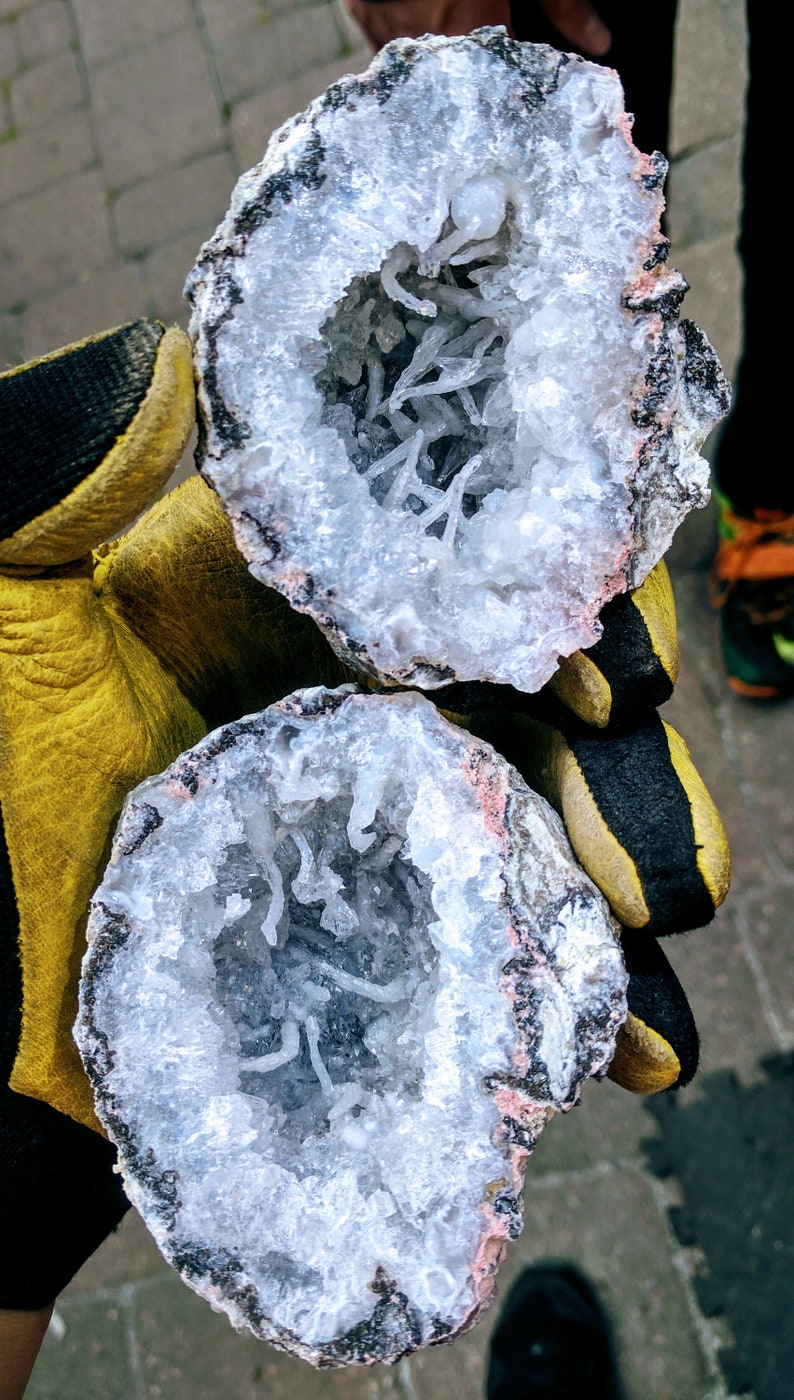 Whole Mexican geode break your own geodes GUARANTEED HOLLOW image 5