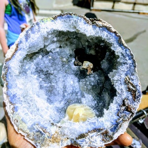 Whole Mexican geode break your own geodes GUARANTEED HOLLOW image 6