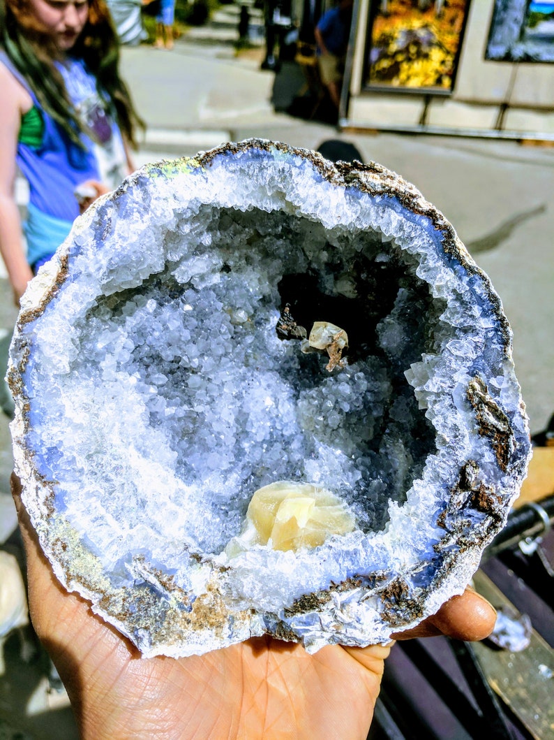 Whole Mexican geode break your own geodes GUARANTEED HOLLOW image 6