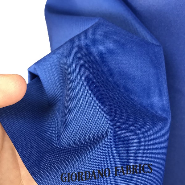 300 Denier Polyester Fabric -Royal Blue, Bag Backpack Zippered Wallet Fabric, Water/ Abrasion Resistant Fabric Per Yard - Southern CA