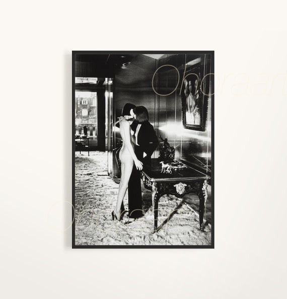 Helmut Newton Print Vogue Paris Poster Fashion Wall Art - Etsy