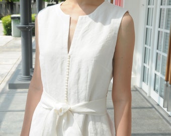 linen dress formal