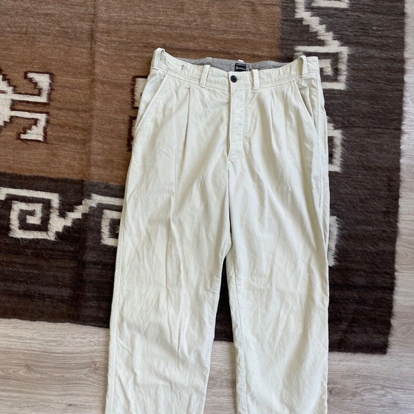 Boneville Vintage Men's Massimo Osti Beige Trousers Pants Size 52