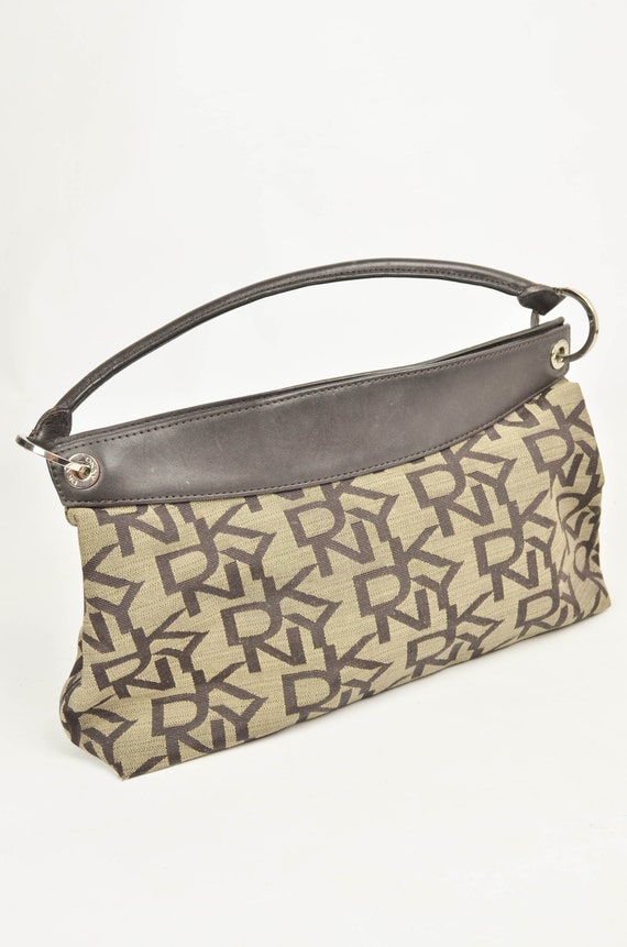 dkny monogram handbag