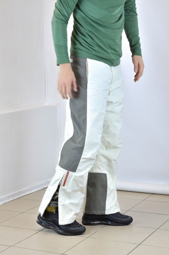 Prada Gore Tex Vintage Men's Ski Activewear White Pants - Etsy Canada