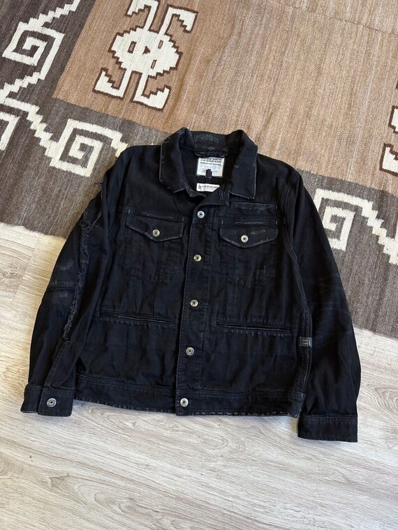 G Star Raw + Jaden Smith Restored Men's Denim Jacket Size L