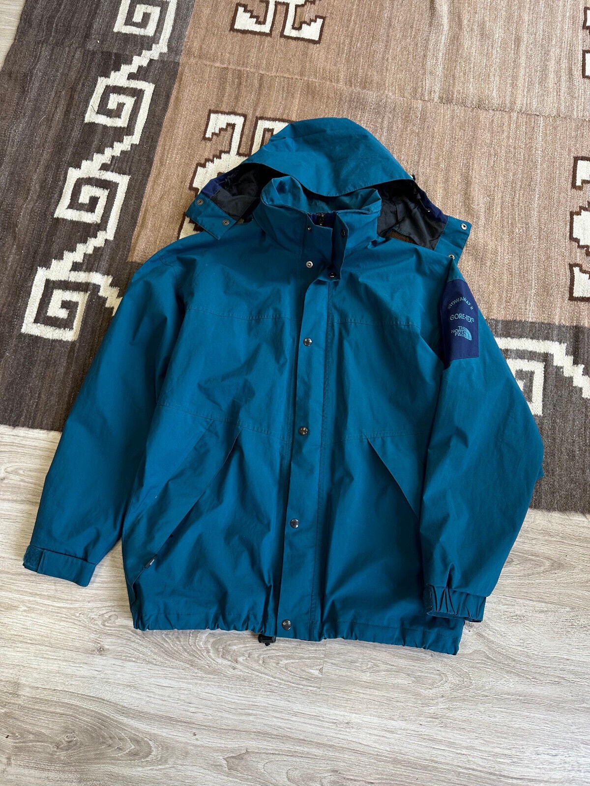 The North Face Stowaway 2 Vintage Men's Green Jacket Size L The North Face Stowaway 2 Vintage Men's Green Jacket Size L