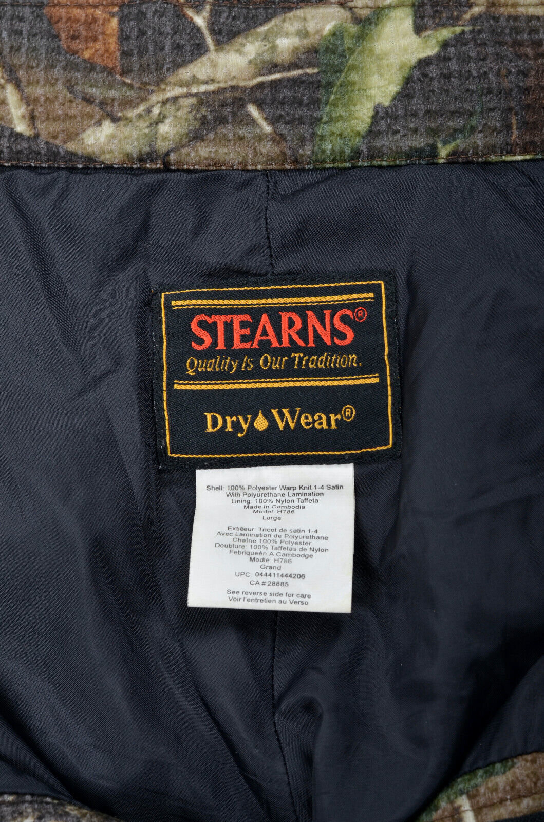 Stearns dry wear shop