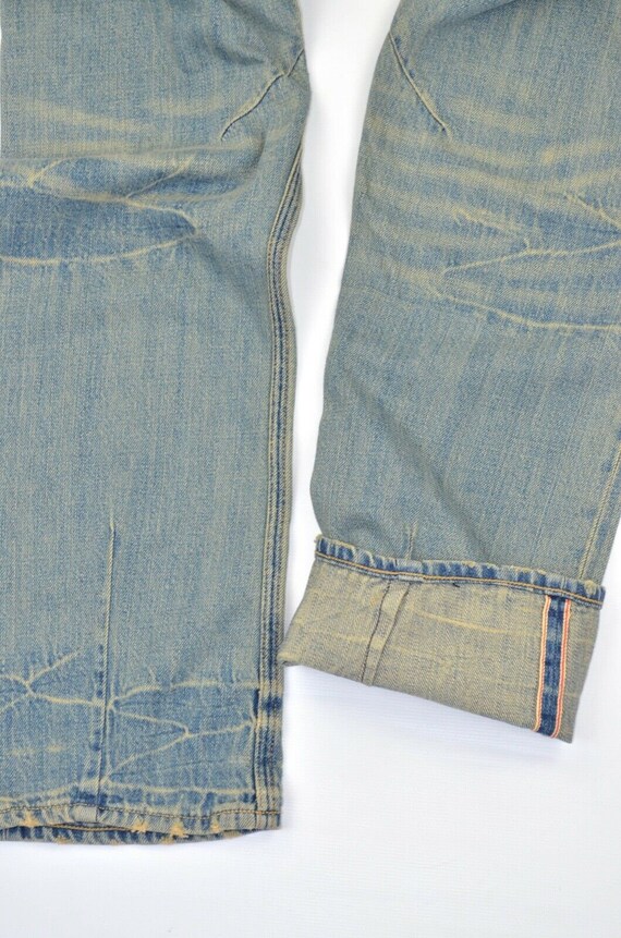 Denham Boyfriend Selvedge Mens Loose Fit Denim Straight Jeans - Etsy