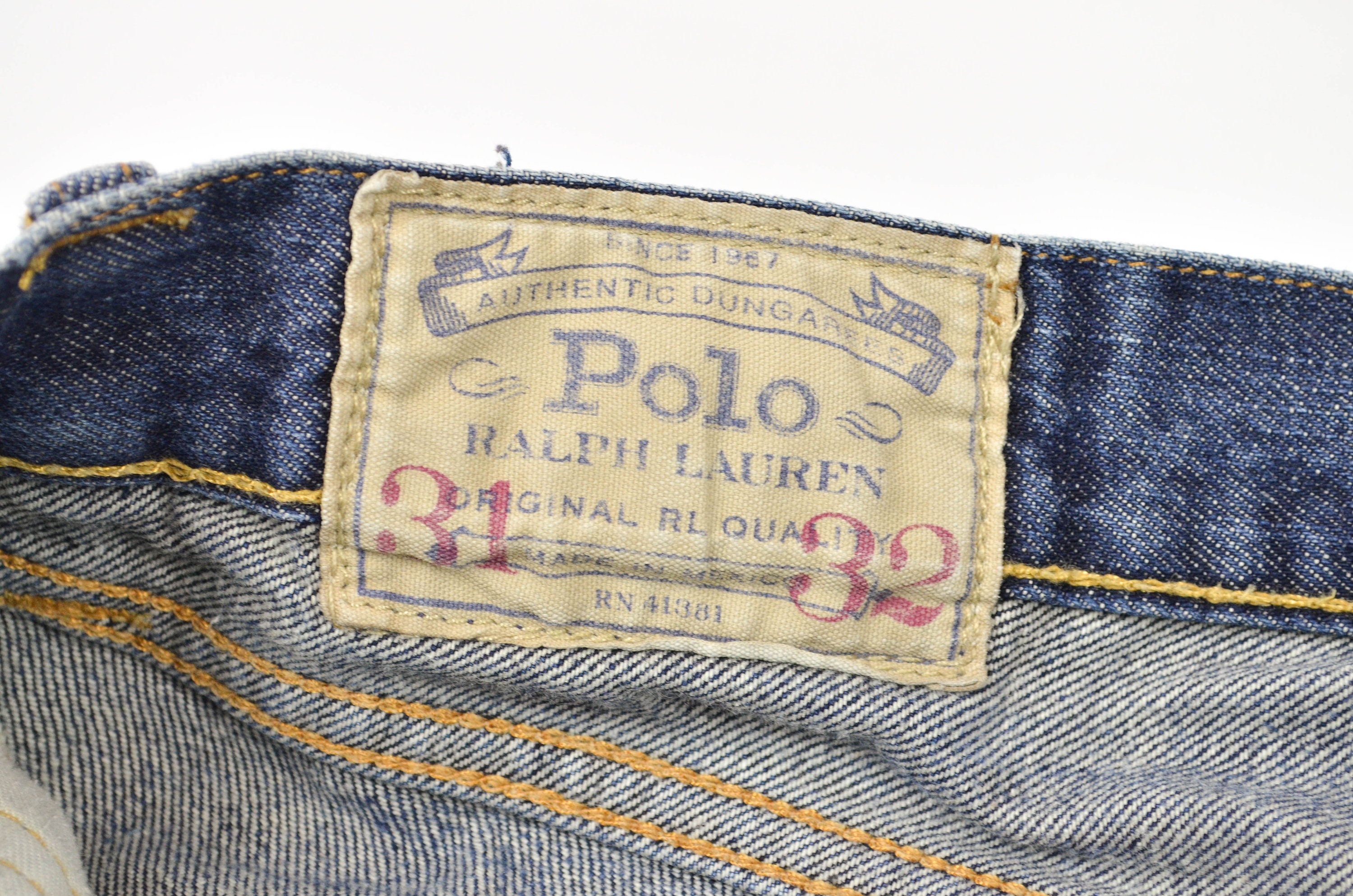 Polo Ralph Lauren Mens Denim Jeans Size W 31 L 32 - Etsy
