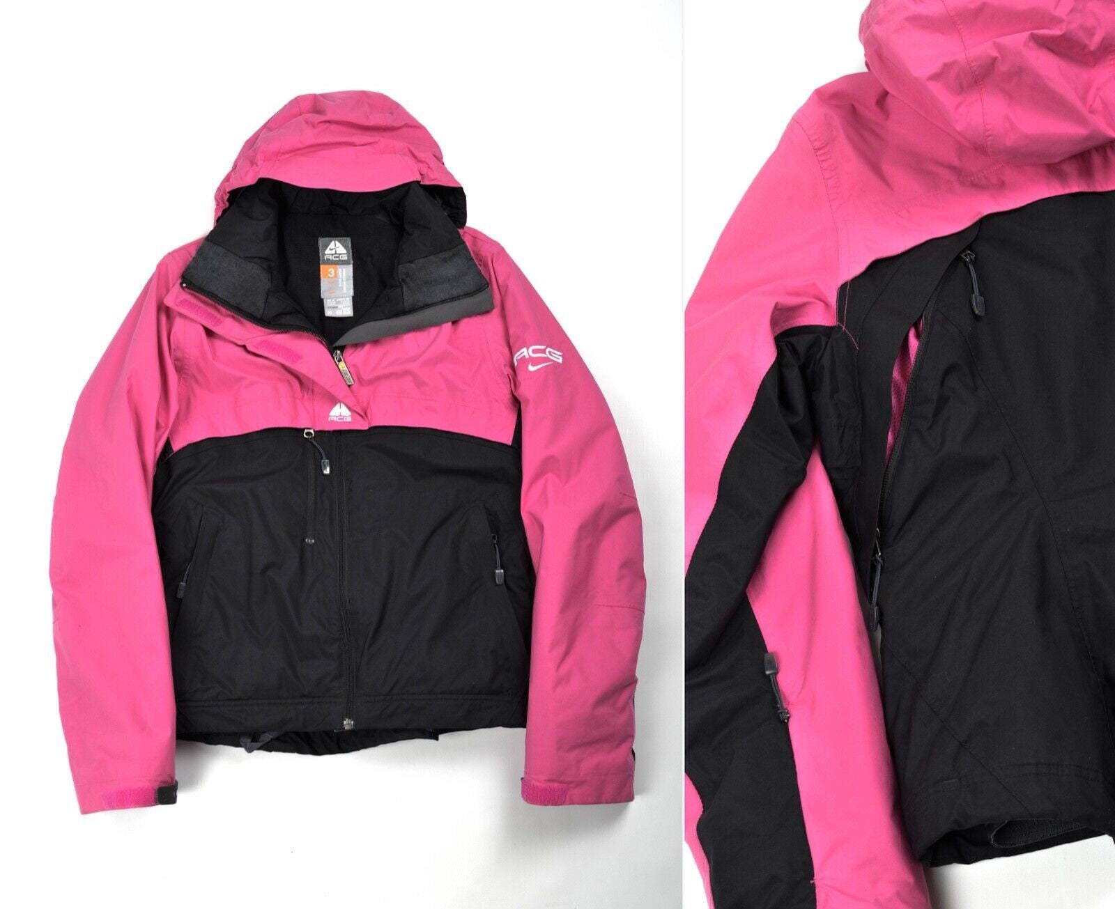 Patagonia Retro X Full Zip Women's Fleece Sweater Jacket Size Small Pink 