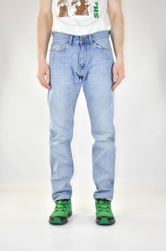 Carhartt Vinton Pant Mens Light Blue 