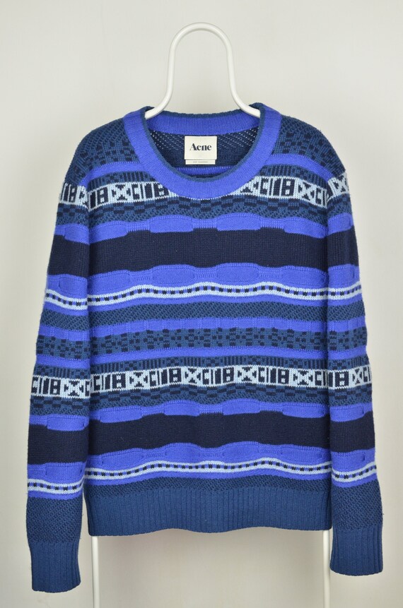 Men's Acne Raule AW10 Pop Classics Crew Neck Wool