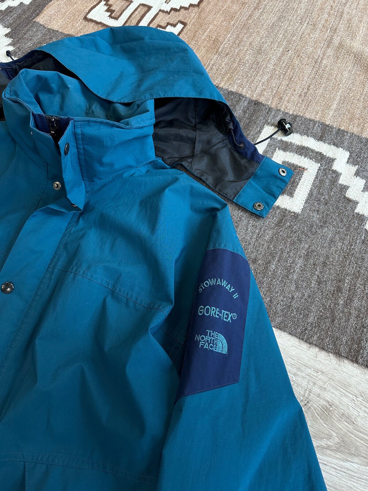 The North Face Stowaway 2 Vintage Men's Green Jacket Size L The North Face Stowaway 2 Vintage Men's Green Jacket Size L