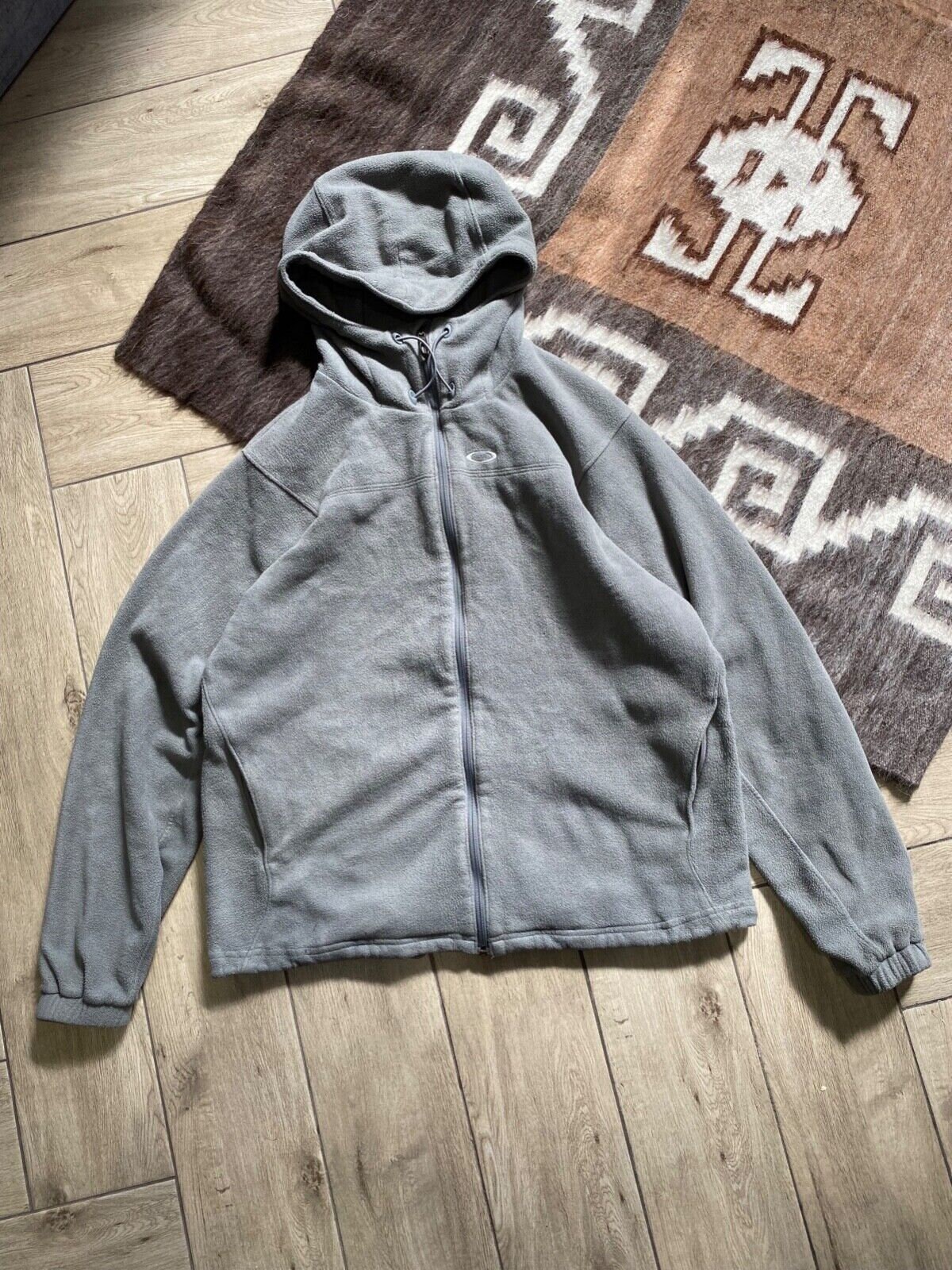 Oakley Vintage Y2K Men's Fleece Full Zip Hoodie Size M - Etsy