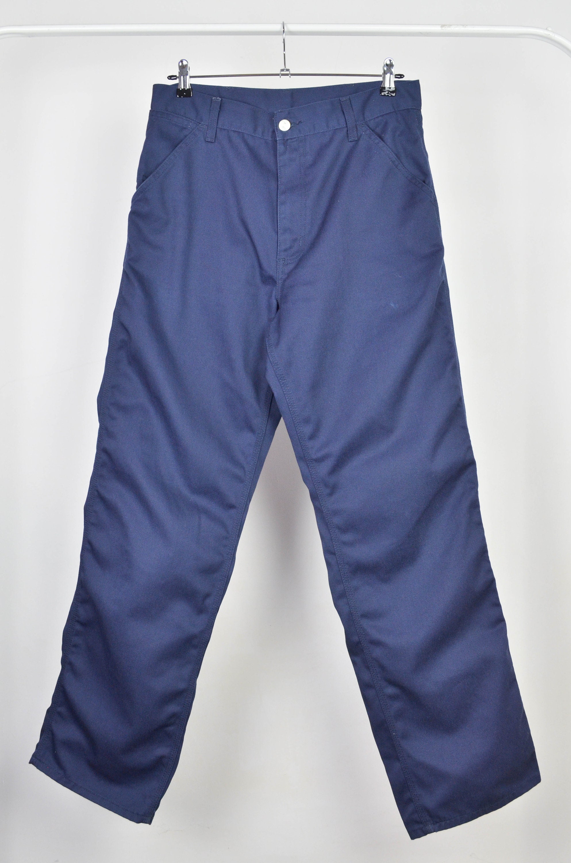 Men's Carhartt Navy Simple Pant Workwear Pants Size 31 | Etsy