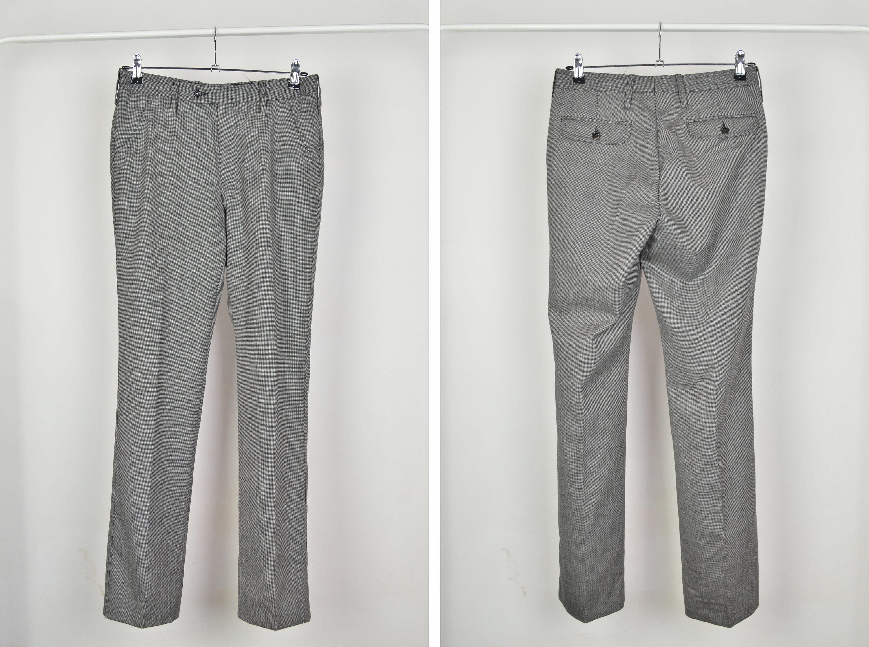 Mens Gucci Formal Check Formals Casual Luxury Trousers Pants Etsy