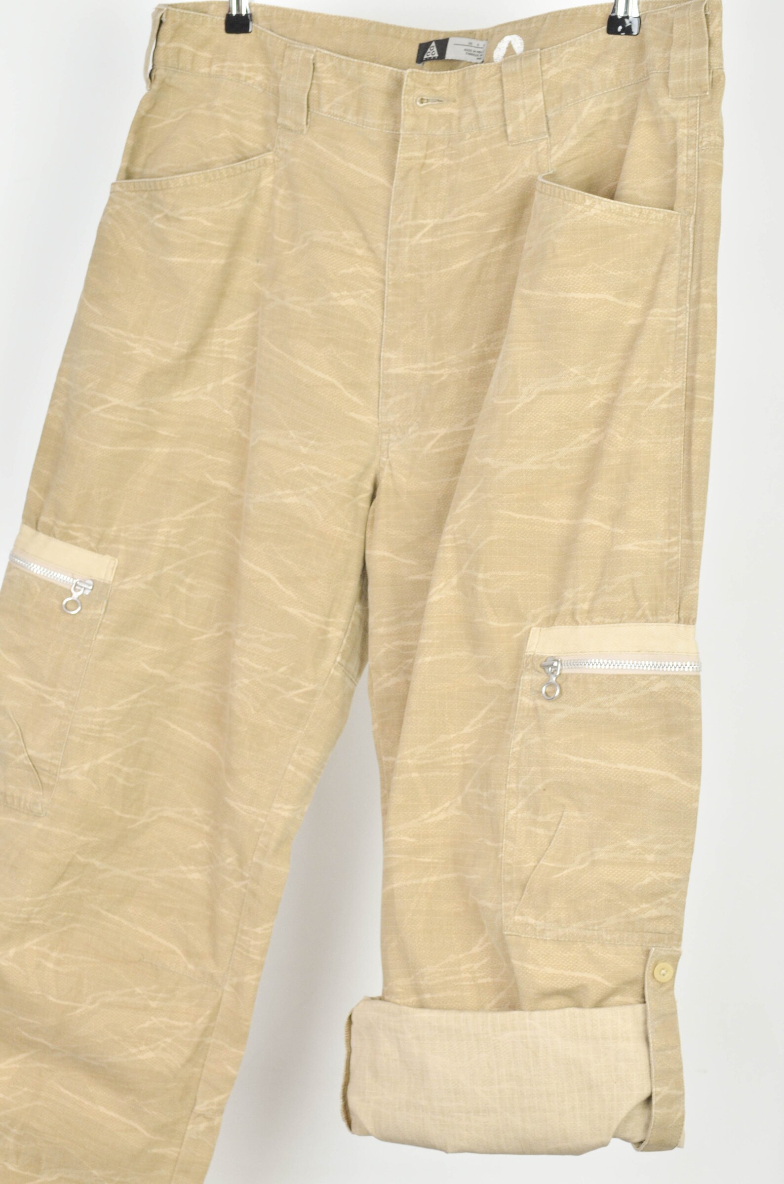 Men's Nike ACG Cargo Beige Camo Wide Military Hiking | Etsy