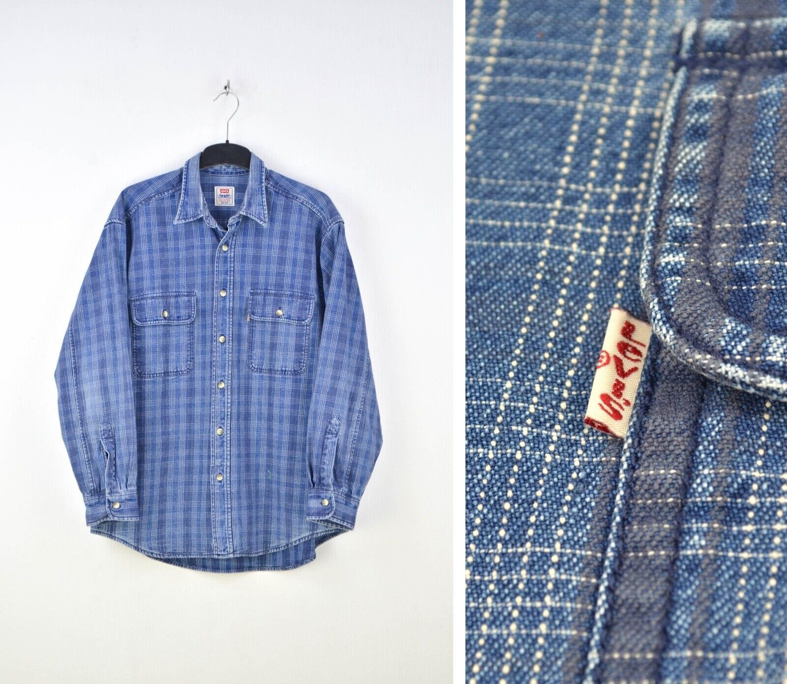 Levis Denim Shirt - Etsy