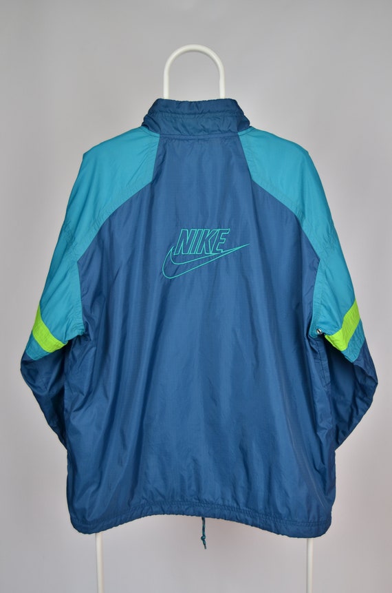 nike neon green windbreaker