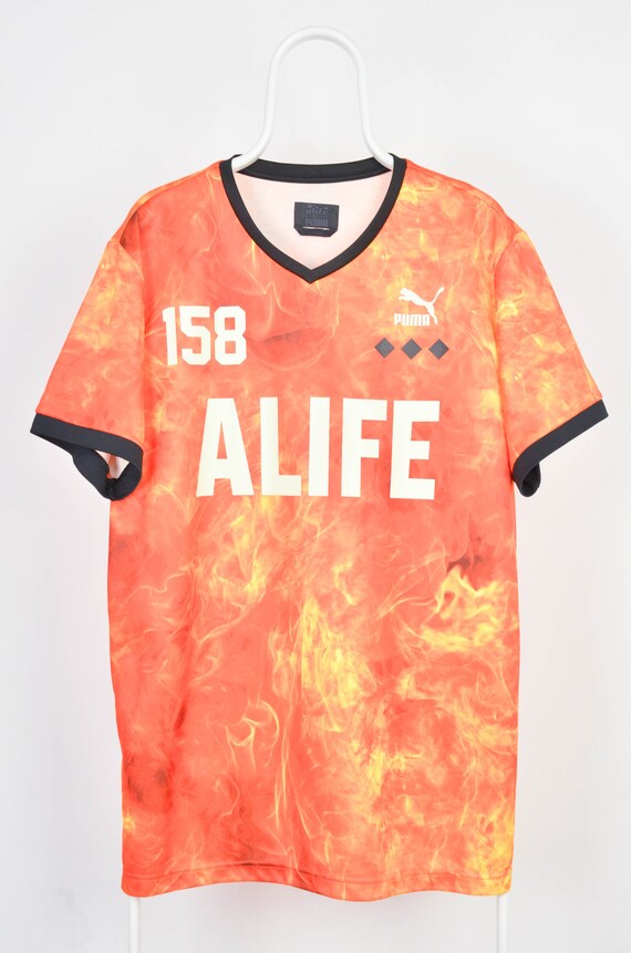 Puma Alife 158 Dry Cell Fire Soccer Camiseta de Fútbol - Etsy España