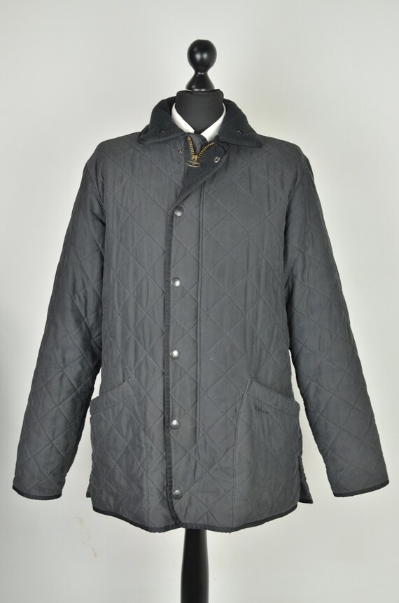 Men’s Barbour Polarquilt Long Vintage 00s Retro Qu