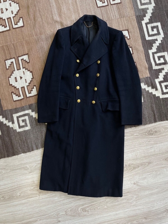 40s german vintage double breasted coat