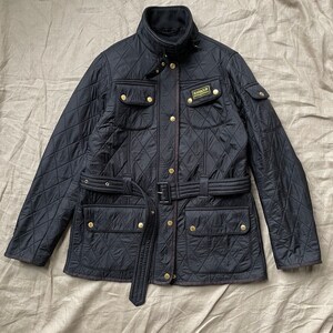 Barbour International Polarquilt Women s Black Quilted Jacket Size XL US 10