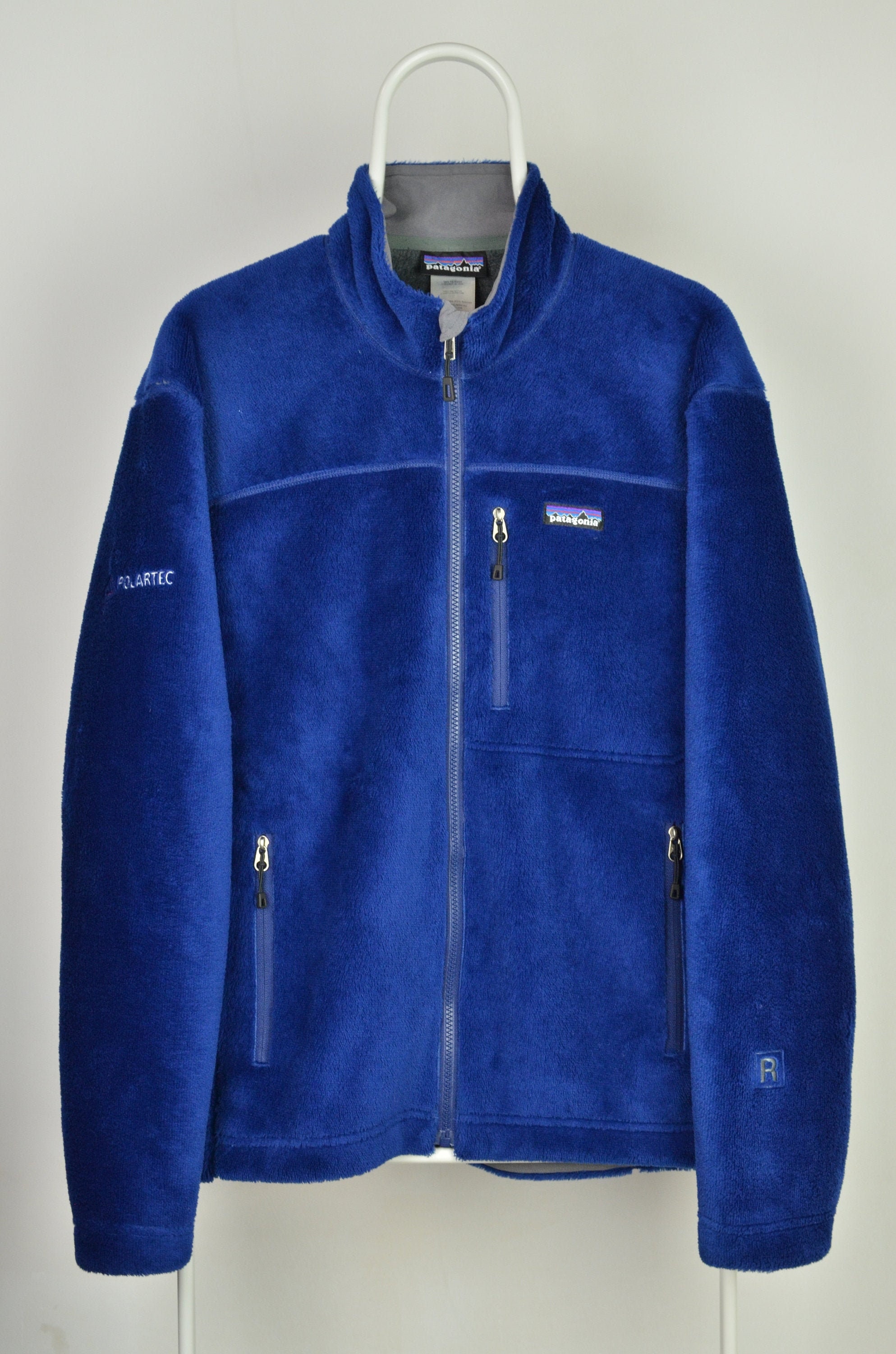 Men's Patagonia R2 Vintage 00s Retro Full Zip Blue Fleece | Etsy