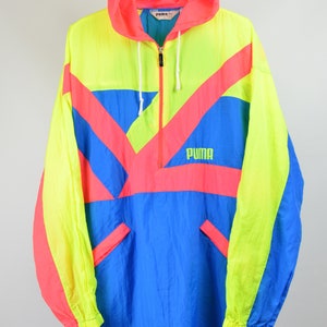 Retro ski jas NEON Ski Snowboard jas Fluo roze jas. | Etsy Retro ski jas NEON Ski Snowboard jas Fluo roze jas. | Etsy