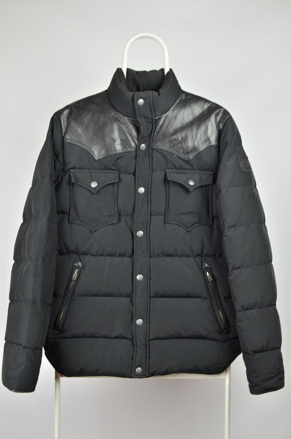 Men's Penfield Trailwear 60/40 Black Down Leather
