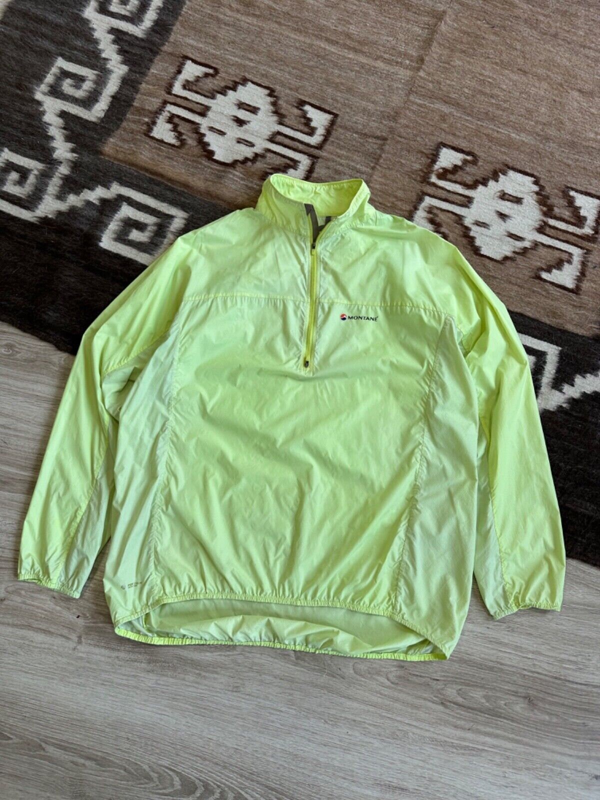 【2024最新作】 Nylon Pertex Montane Lightweight Green Acid Windbreaker ジャケット・アウター