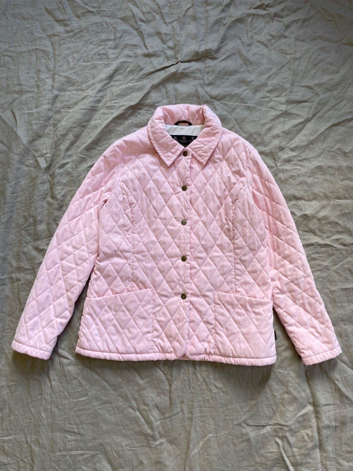 Pink Barbour Jacket Etsy Canada