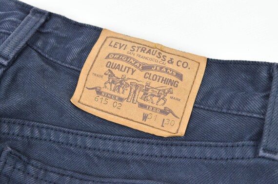 Levis 615 Orange Tab 90s Vintage Mens Navy Blue Denim Jeans | Etsy Canada